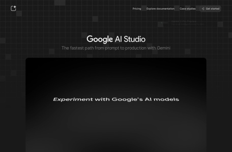 Google AI Studio